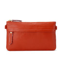 Ladies One-Shoulder Diagonal Mobile Phone Coin Purse(Orange)