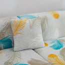 Lazy Stretch Sll-Inclusive Sofa Cover Universal Sofa Dust Cover, Size: Four People 235-300cm(Dazzle Feather Gray)