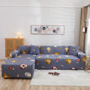 Lazy Stretch Sll-Inclusive Sofa Cover Universal Sofa Dust Cover, Size: Four People 235-300cm(Cute Pet Club)