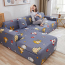 Lazy Stretch Sll-Inclusive Sofa Cover Universal Sofa Dust Cover, Size: Four People 235-300cm(Cute Pet Club)