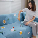 Lazy Stretch Sll-Inclusive Sofa Cover Universal Sofa Dust Cover, Size: Four People 235-300cm(Vigorous Sunflower)