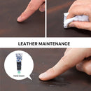 CONTACTS FAMILY CF1117 Retro Crazy Horse Texture Leather Watch Box Round Buckle Storage Box,Capacity: Can Hold 3 Watches(Coffee)