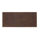 CF9011 Desk Pad Retro Crazy Horse Leather Notebook Computer Mouse Pad Oversized Anti-Slip Desktop Computer Desk Leather Pad(Brown)