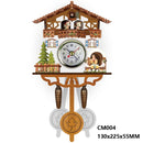 Barley Bird Wall Clock Retro Living Room Watch(CM004)