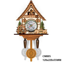 Barley Bird Wall Clock Retro Living Room Watch(CM005)