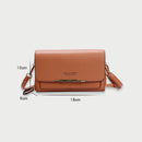 Ladies Wallet Large Capacity Multi-Function Shoulder Bag(Gray)