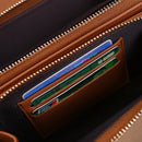 Ladies Wallet Large Capacity Multi-Function Shoulder Bag(Blue)