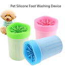 BG-W076 Cat And Dog Foot Washing Cup Outdoor Portable Pet Silicone Foot Washing Device, Specification: Large Pink