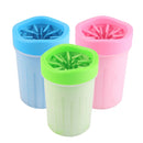 BG-W076 Cat And Dog Foot Washing Cup Outdoor Portable Pet Silicone Foot Washing Device, Specification: Large Pink