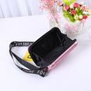 Luggage Box Bag Shoulder Personality Hand Holding Mini Travel Box Small Square Handbag(Light Green)