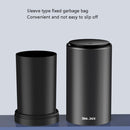 BEN.JACK Car Trash Can Multi-Function Storage Box In Car(Deep Gray With 35 Garbage Bags)
