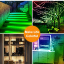 2m LED Light Strip 16 Color Remote Control RGB Light Belt USB Symphony Neon Decorative Soft Light Bar(Bareboard )