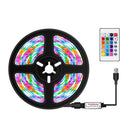 3m LED Light Strip 16 Color Remote Control RGB Light Belt USB Symphony Neon Decorative Soft Light Bar(Bareboard )