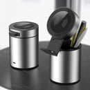 CCH1 18W Max Mobile Phone Wireless Charger Metal Pen Holder Foldable Portable Mobile Phone Tablet Holder(Silver)