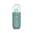 Cute Pet Moisturizer USB Mini Handheld Mute Humidification Sprayer, Colour: Small Dinosaur DQ-601 (Green)
