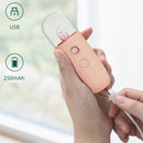 Cute Pet Moisturizer USB Mini Handheld Mute Humidification Sprayer, Colour: Bear DQ-601 (White)