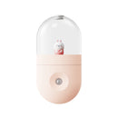 Cute Pet Moisturizer USB Mini Handheld Mute Humidification Sprayer, Colour: DQ-602 (Pink Rabbit)