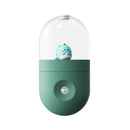 Cute Pet Moisturizer USB Mini Handheld Mute Humidification Sprayer, Colour: DQ-602 (Green Dinosaur)