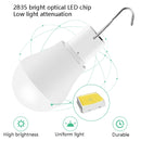 LED Solar Bulb USB Portable Outdoor Emergency Light Bulb Camping Lighting(White Light)