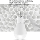 LED Solar Bulb USB Portable Outdoor Emergency Light Bulb Camping Lighting(White Light)