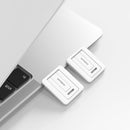 Oatsbasf 03489 Lazy Notebook Portable Bracket Foldable Portable Bracket With Mats(White)