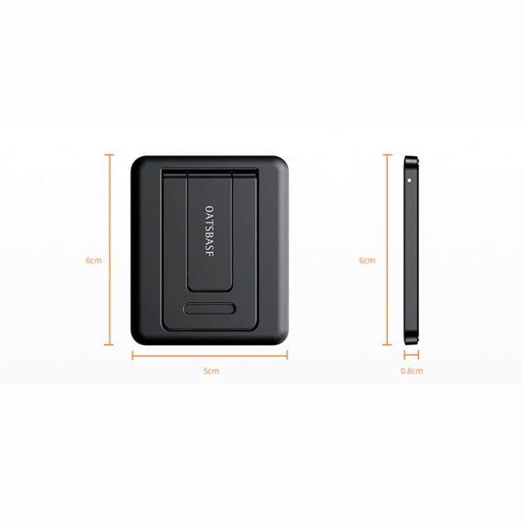 Oatsbasf 03489 Lazy Notebook Portable Bracket Foldable Portable Bracket With Mats(White)