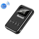 K6 Bluetooth 5.0 Receiver Transmitter 2 In 1 Adapter Computer Speaker Car FM (Black)