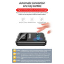 K6 Bluetooth 5.0 Receiver Transmitter 2 In 1 Adapter Computer Speaker Car FM (Black)