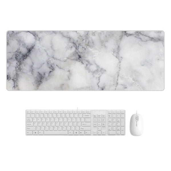 300x700x3mm Marbling Wear-Resistant Rubber Mouse Pad(Granite Marble)