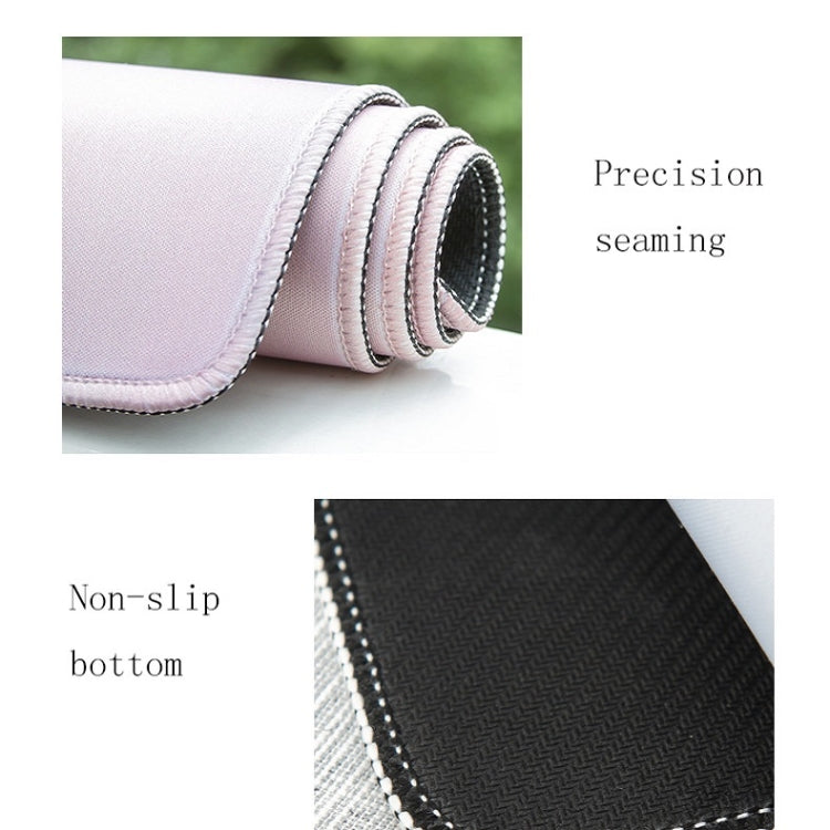 300x700x3mm Marbling Wear-Resistant Rubber Mouse Pad(Yellow Marble)