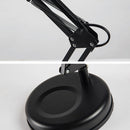 Household 150-watt Infrared Simple Physiotherapy Lamp With Metal Long Arm US Plug, Colour: Button Switch (White)