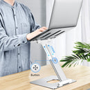 Oatsbasf Z09 Metal Notebook Bracket Office Adjustment Lifting Bracket(Silver)