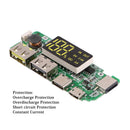 5V 2.4A Charging Port Boost Module Dual USB Output Digital Display Charging Module