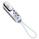 Oatsbasf 03131 Micro USB + USB-C / Type-C + 8Pin 3 in 1 Magnetic to USB Charging Data Cable(White)