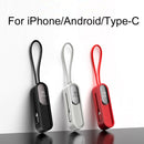 Oatsbasf 03131 Micro USB + USB-C / Type-C + 8Pin 3 in 1 Magnetic to USB Charging Data Cable(Black)