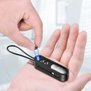 Oatsbasf 03131 Micro USB + USB-C / Type-C + 8Pin 3 in 1 Magnetic to USB Charging Data Cable(Black)