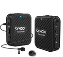 SYNCO Engragal Wireless Microphone System 2.4GHz Interview Lavalier Lapel Mic Receiver Kit For Phones DSLR Tablet Camcorder,Configuration G1 (A1)