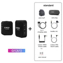 SYNCO Engragal Wireless Microphone System 2.4GHz Interview Lavalier Lapel Mic Receiver Kit For Phones DSLR Tablet Camcorder,Configuration G1 (A1)