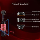 IDC002 Ultrasonic Electronic Waken Smart Beer Bubbler(Classic Black)