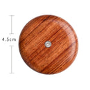 Bread Baguette Round Knife Wooden Double-Sided Bread Trimming Knife With 5 Blades, Specification: Flower Pear Wood