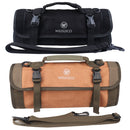 WESSLECO CL-133 Reel Toolkit Canvas Hand Repair Electrical Pack Thick Tool Storage Bag, Color: Brown