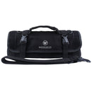 WESSLECO CL-133 Reel Toolkit Canvas Hand Repair Electrical Pack Thick Tool Storage Bag, Color: Black