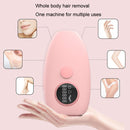 Home Laser Freezing Point Hair Removal Apparatus Full Body Beauty Portable Hair Removal Apparatus, Style: US Plug(Freezing Point Pink)