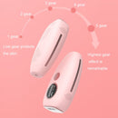 Home Laser Freezing Point Hair Removal Apparatus Full Body Beauty Portable Hair Removal Apparatus, Style: UK Plug(Freezing Point Pink)