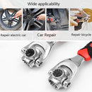 CY-0015 Multi-Function Universal Sleeve Wrench, Specification: 12-19mm 8 In 1