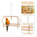 7 PCS/Set MT0001 Pet Parrot Toy Bird Swing Climbing Ladder Stand