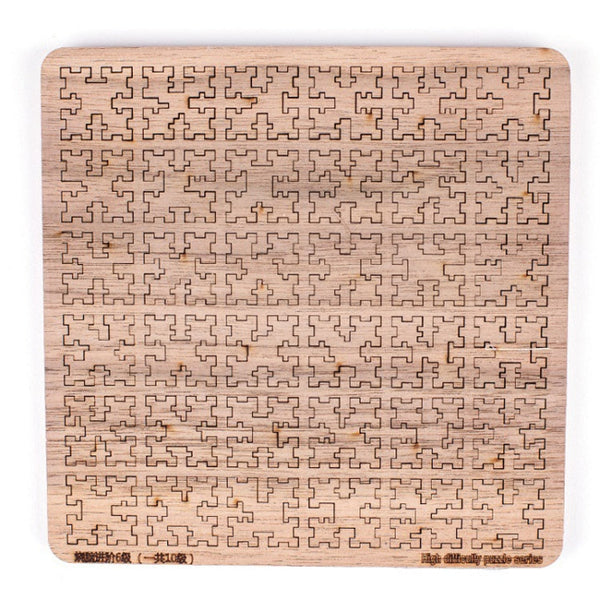 Wooden Adult High Difficulty Brain Burning Irregular Puzzle(Gastro)