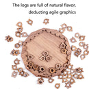 Wooden Adult High Difficulty Brain Burning Irregular Puzzle(Esher)
