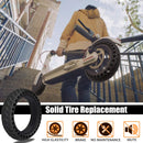 8.5 Inch Electric Scooter Honeycomb Anti-Explosive Tire Resistant Rubber Tire For Xiaomi Mijia M365 / M365 Pro(Black)