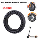 8.5 Inch Electric Scooter Honeycomb Anti-Explosive Tire Resistant Rubber Tire For Xiaomi Mijia M365 / M365 Pro(Black)